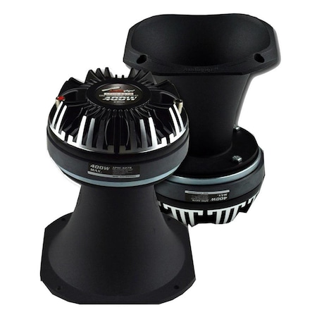 Audiopipe 6.2 in. 400W Compression Driver with Aluminum Horn AU599885